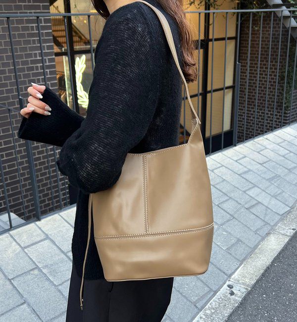  「バケットミドルショルダーバッグ」|トートバッグ|