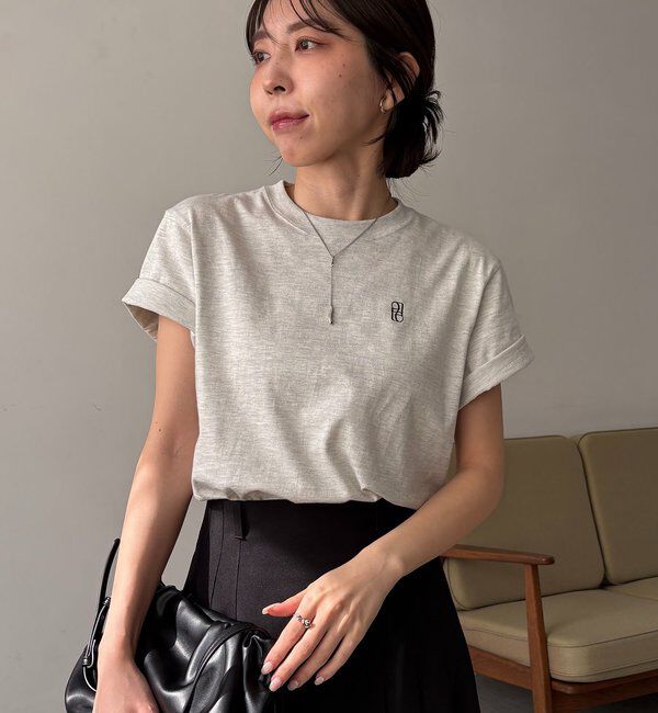  「【全8色/サイズ展開あり】LE'MAGE1ポイントTシャツ」|Tシャツ・カットソー|ライトグレー