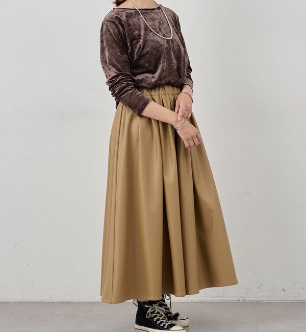  「シアーベロアトップス」|Tシャツ・カットソー|