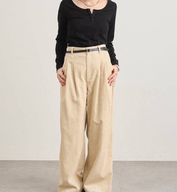  「フロントホックロンtee」|Tシャツ・カットソー|