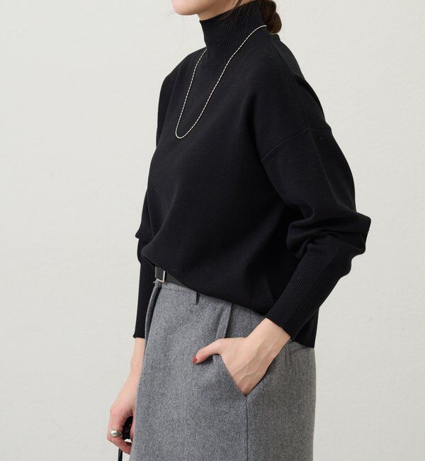  「総針ハイネックニット」|パーカー|