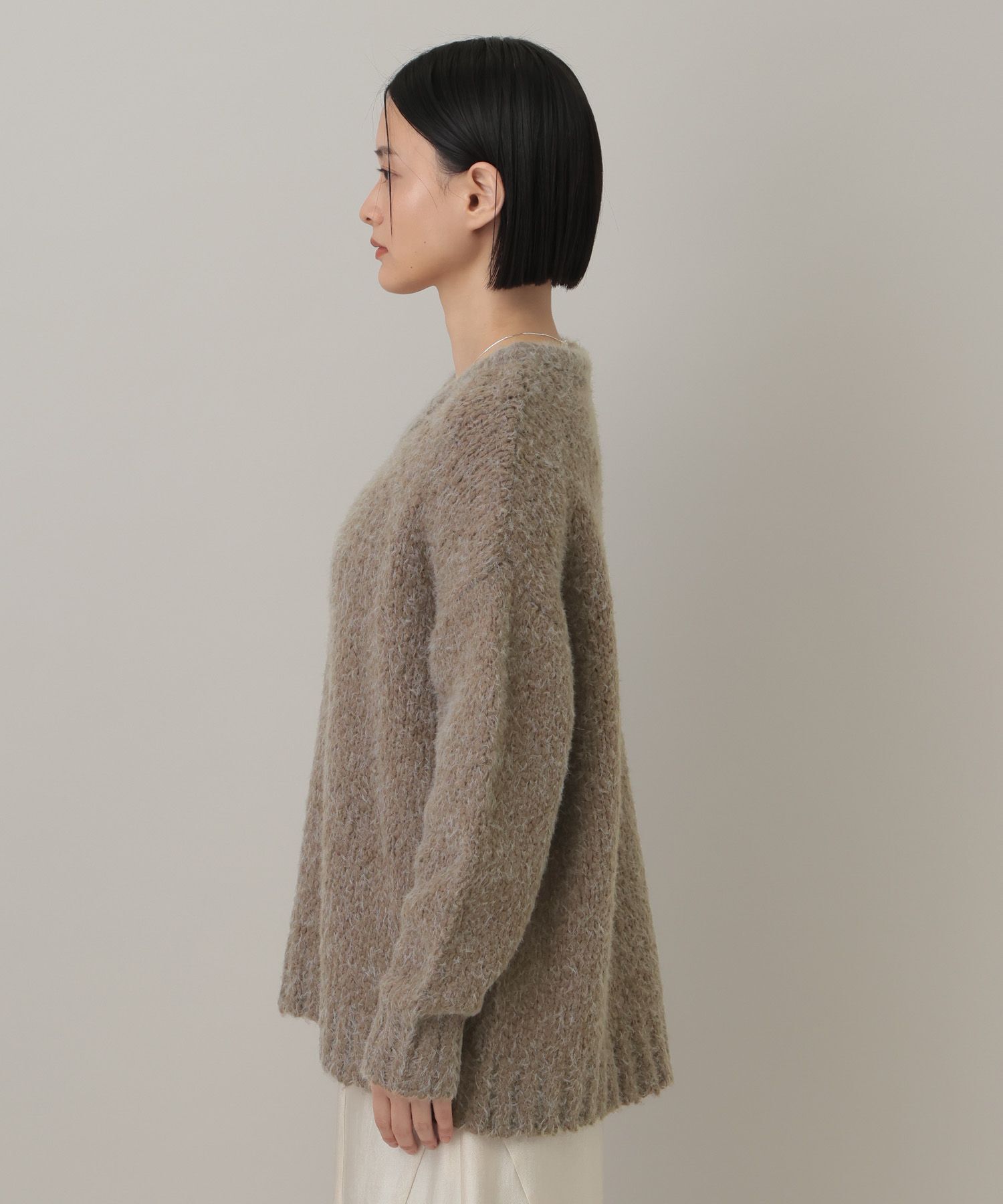 A part by 「フェザールーズニットプルオーバー」|ニット・セーター|