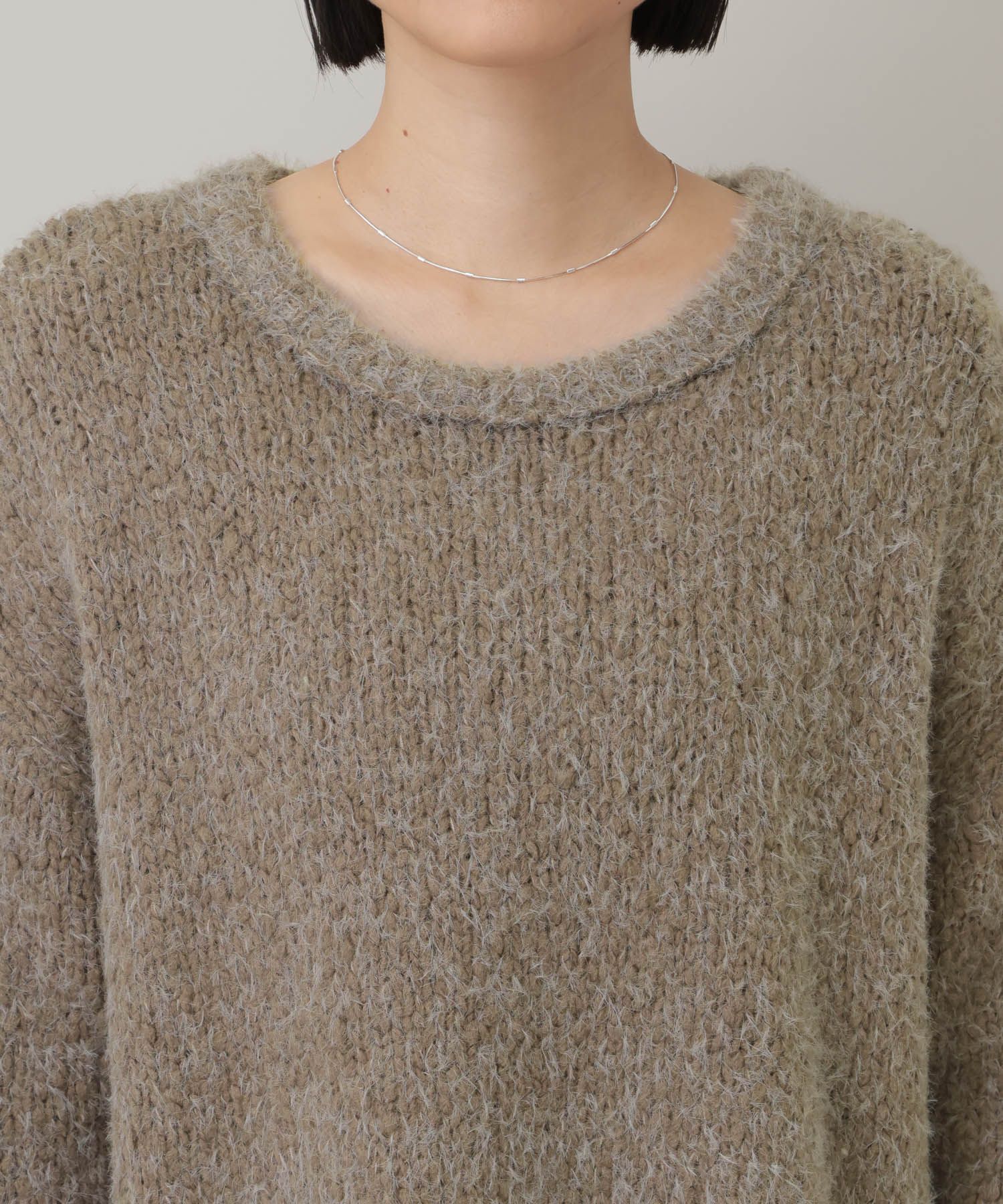 A part by 「フェザールーズニットプルオーバー」|ニット・セーター|