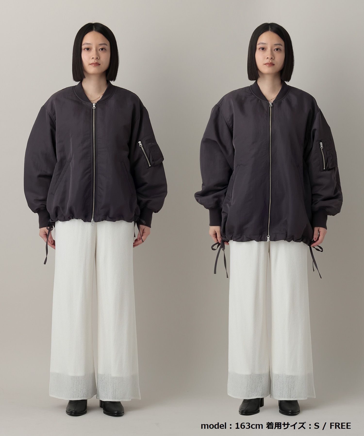 A part by 「サイドドロストMA-1」|ブルゾン・スタジャン|