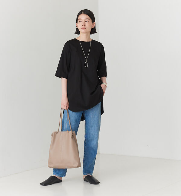 collex「【別注】THE CASE&times;collex 2WAYレザー巾着トートバッグ」|トートバッグ|