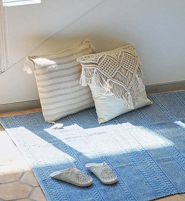 collex「コットンジュートクッション 中材付き 45&times;45㎝」|その他|