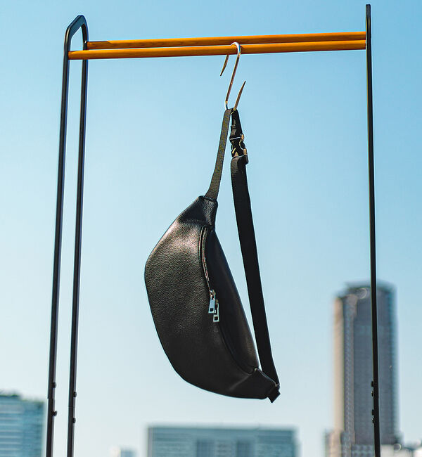 ABAHOUSE「【WEB別注】定番 / シボレザー ショルダーバッグ / ボディバッグ」|その他|