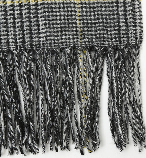 ABAHOUSE「【カシミヤ100％】チェック柄 マフラー 60&times;180」|マフラー|