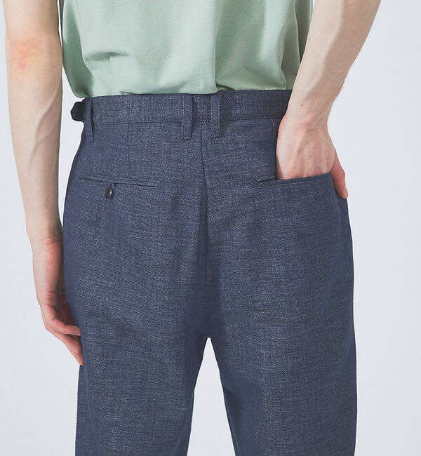 ABAHOUSE「【尾州】2タック バックミックス デニム」|デニム|