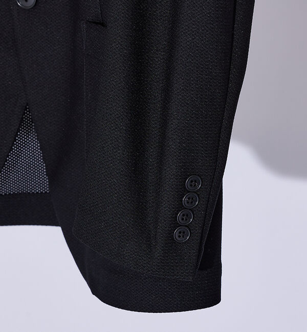 ABAHOUSE「【セットアップ対応】トリコット メッシュジャケット / サマージャケット」|テーラードジャケット|