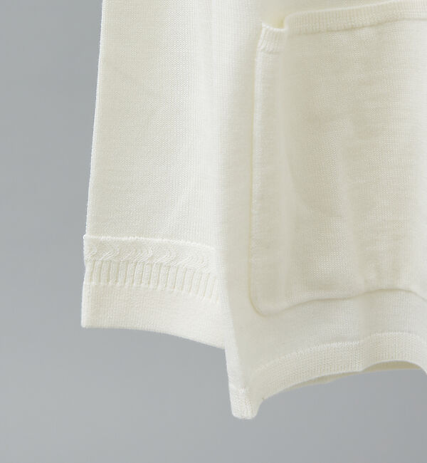 ABAHOUSE「【カシミアタッチ】Pure Merino ジャケットカーディガン / ニットカー」|カーディガン|