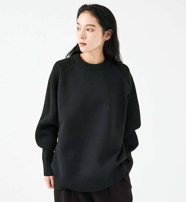 ABAHOUSE「【FORTUNA/フォルトゥナ】ECOTEC-Knit イージーケア ウォッシャ」|ニット・セーター|