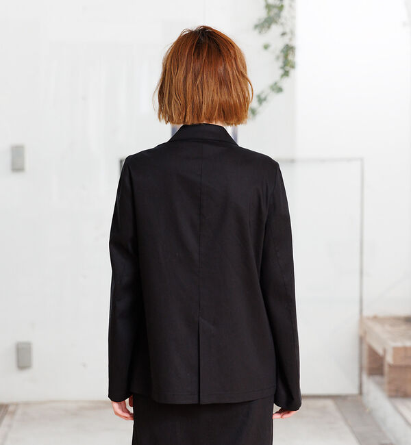 Rouge vif「麻混ライトダブルジャケット」|その他|