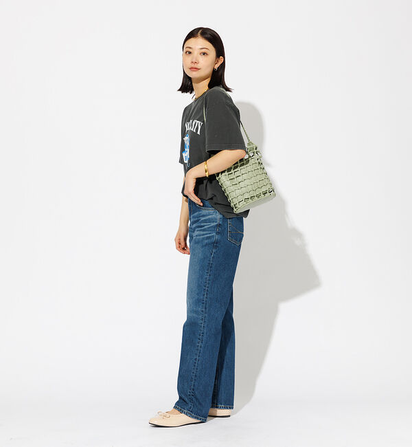 Rouge vif「＜25SS新色＞【SOMETHING/サムシング】ELSA ヴィンテージ ストレ」|デニム|