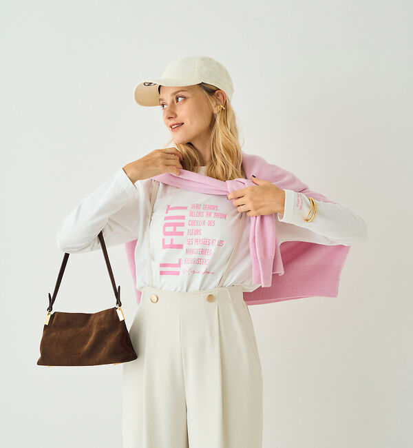 Rouge vif「リラックスロゴロンT（IL FAIT）」|Tシャツ・カットソー|