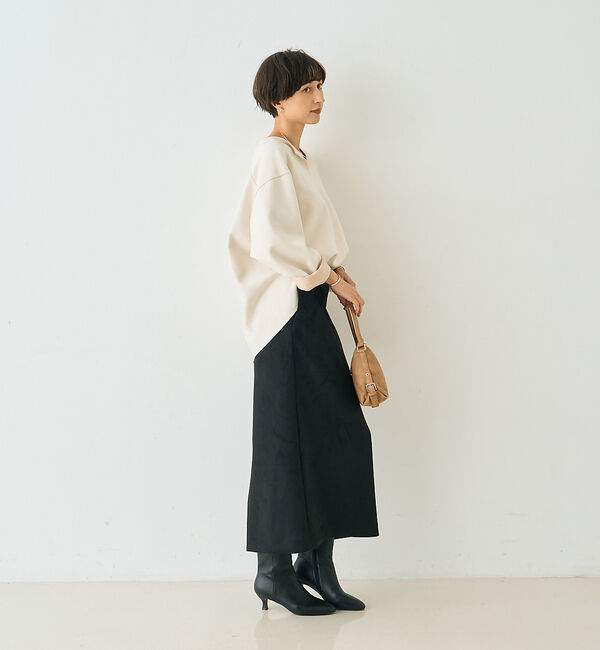 Rouge vif「圧縮ニットプルオーバーブラウス」|ニット・セーター|