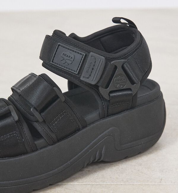 Rouge vif「【SHAKA / シャカ】NEO BUNGY EVOL CHUNKY / 厚底サ」|サンダル|