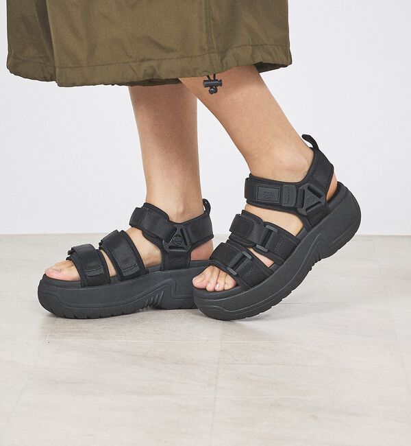 Rouge vif「【SHAKA / シャカ】NEO BUNGY EVOL CHUNKY / 厚底サ」|サンダル|