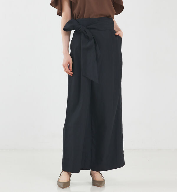 qualite「ライトリネンラップパンツ」|その他|