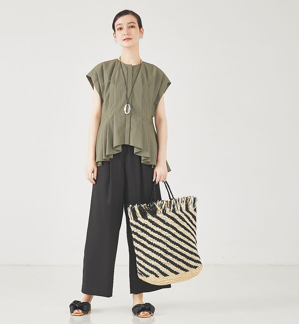 qualite「【BAGMATI】ラフィアバッグ」|トートバッグ|