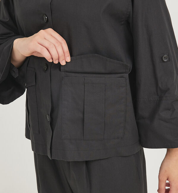 qualite「ダンプシャツブルゾン」|ブルゾン・スタジャン|