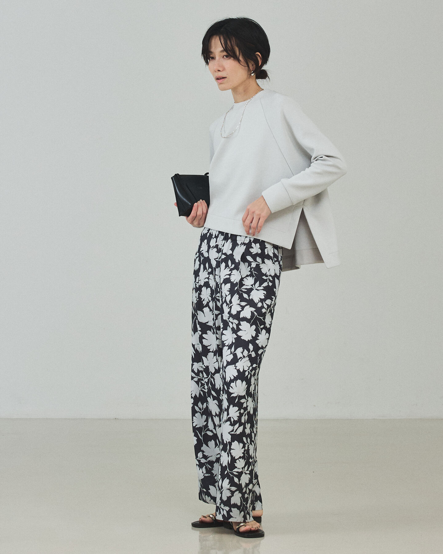 qualite「【楽なのに上品】ダンボールボックスプルオーバー」|スウェット・ジャージ|