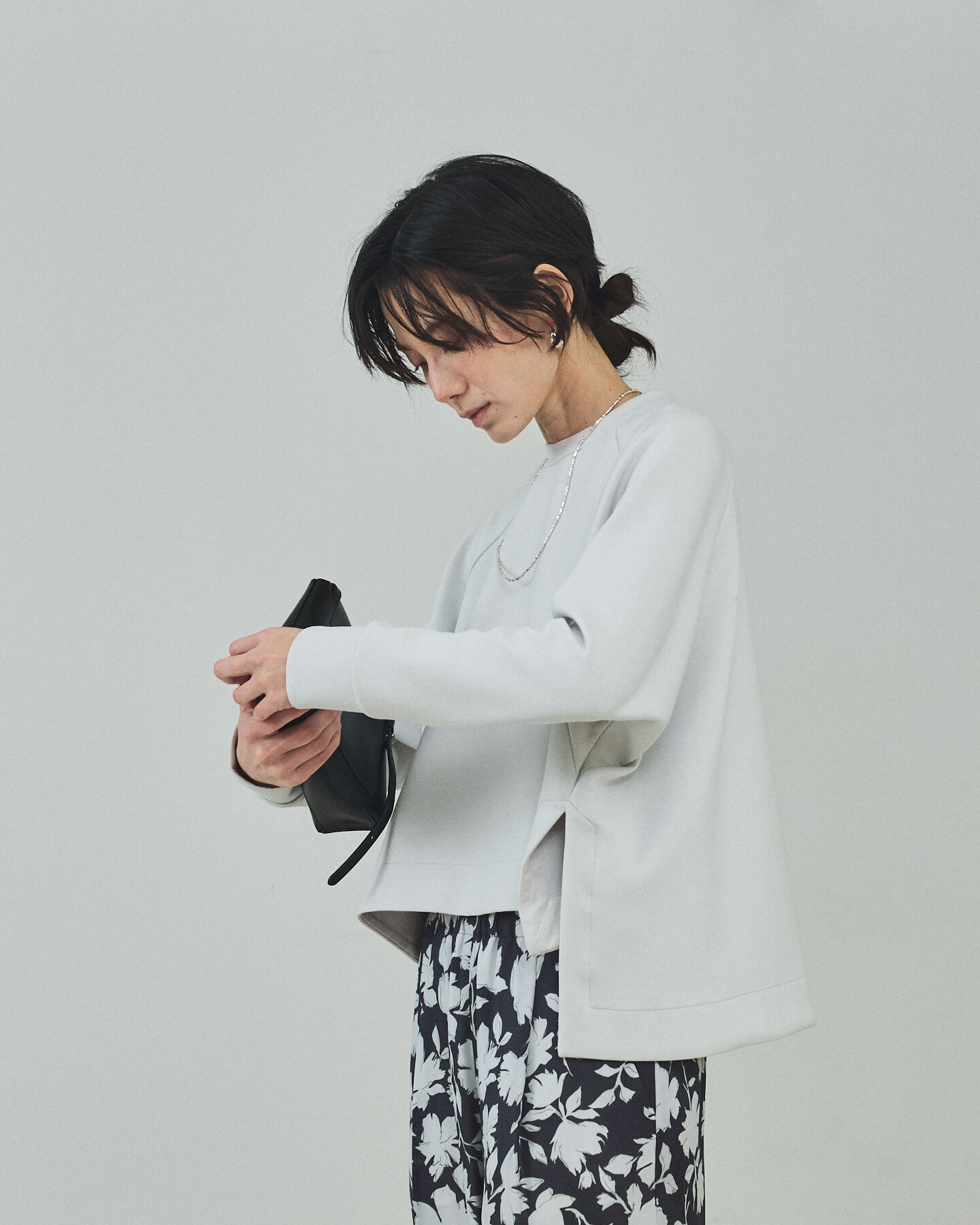 qualite「【楽なのに上品】ダンボールボックスプルオーバー」|スウェット・ジャージ|