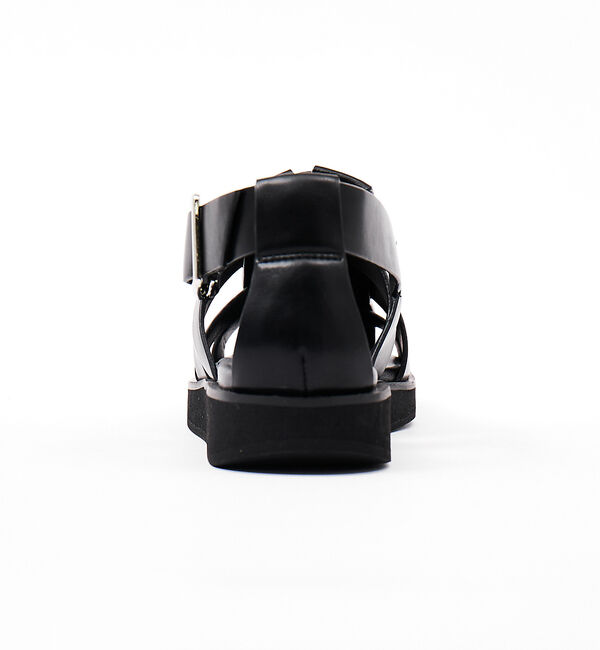 AU BANNISTER「【LAROUTE】スクエアメッシュサンダル」|サンダル|