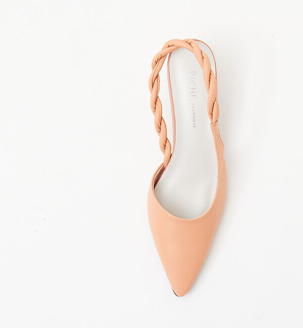 AU BANNISTER「ツイストスリングバックヒールサンダル」|サンダル|