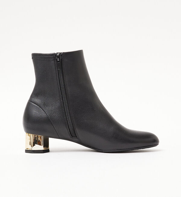 AU BANNISTER「【スノーソール】バックストレッチショートブーツ」|ショートブーツ|