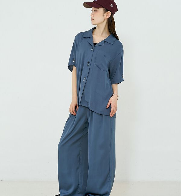 NOMINE「【セットアップ対応】ヴィンテージサテン ドロストコード パンツ【予約】」|その他|