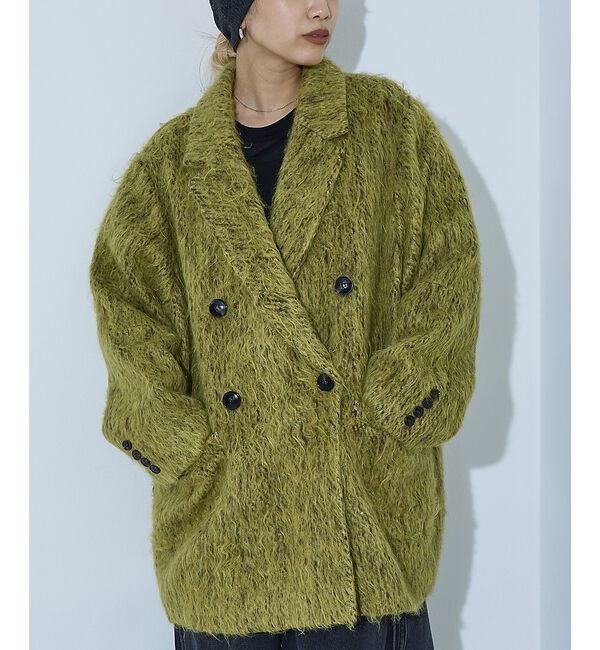 NOMINE「シャギー ジャケット コート / ジャコット」|その他|マスタード