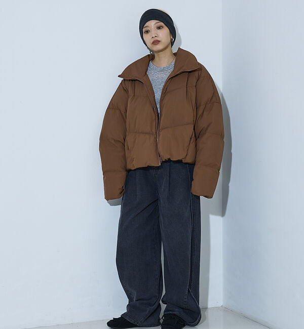 NOMINE「ショート 中綿ブルゾン / パファージャケット」|ダウン|