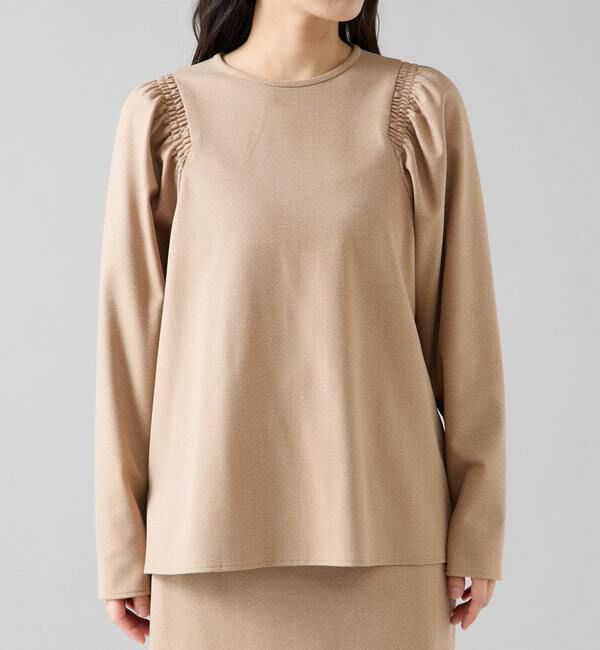 TIARA「シャーリングパフブラウス」|シャツ・ブラウス|