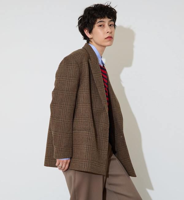 Liesse「ピークドダブルジャケット」|テーラードジャケット|