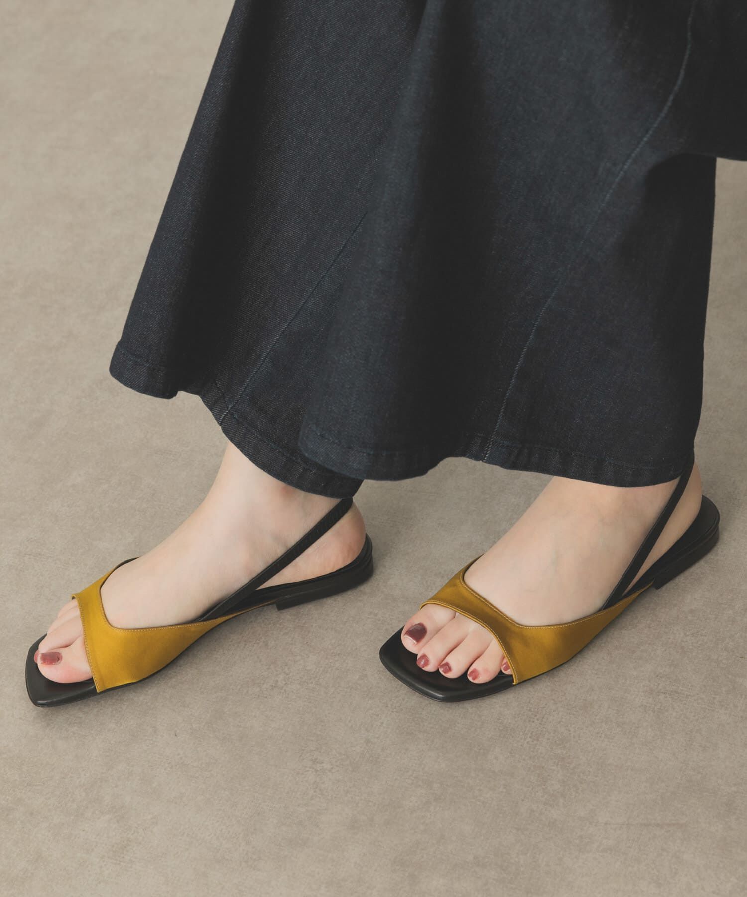 RODE SKO「SEPT STORE　スクエアトゥバックストラップサンダル」|サンダル|