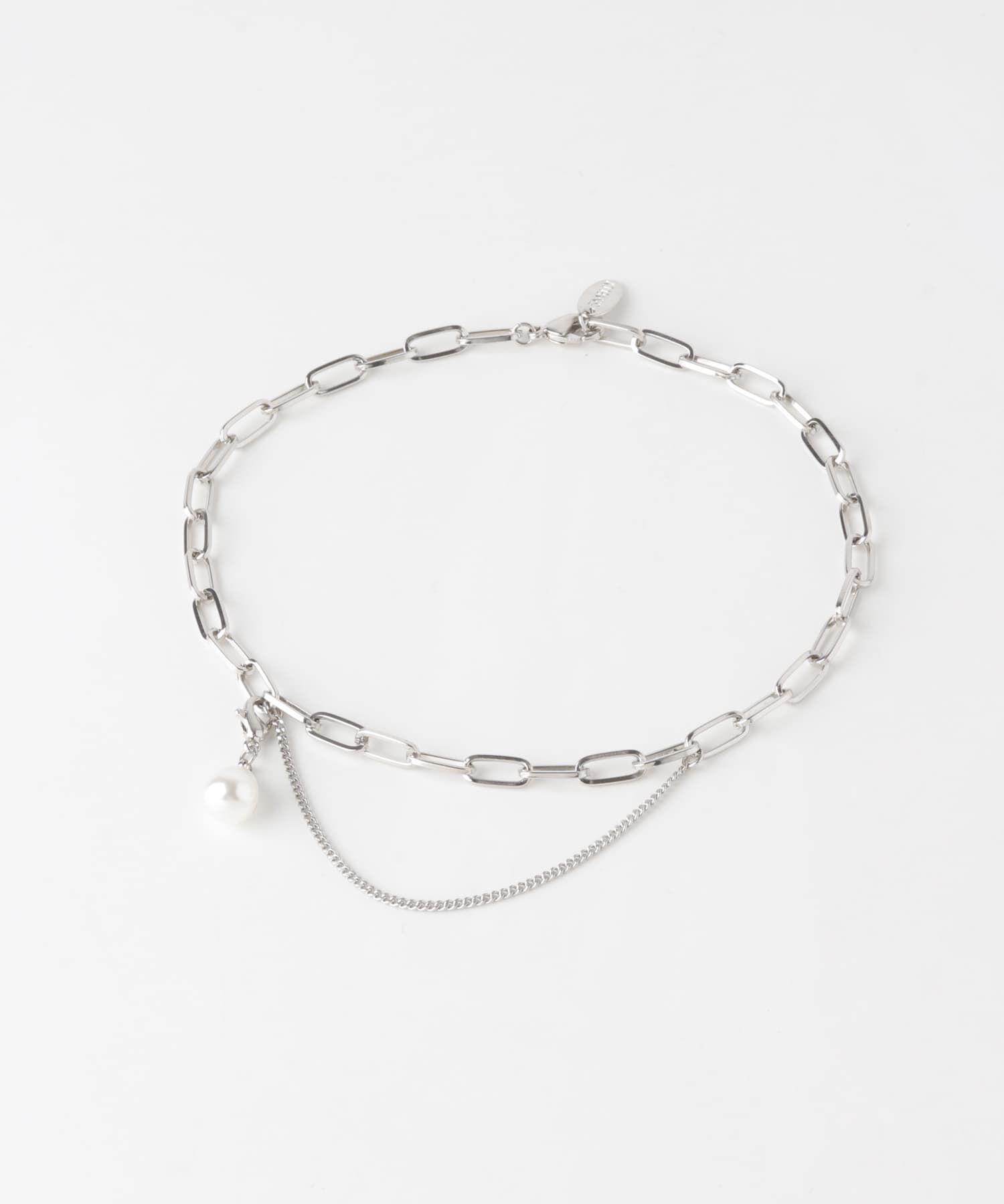 SMELLY「パールトップコンビチェーンアンクレット」|アンクレット|