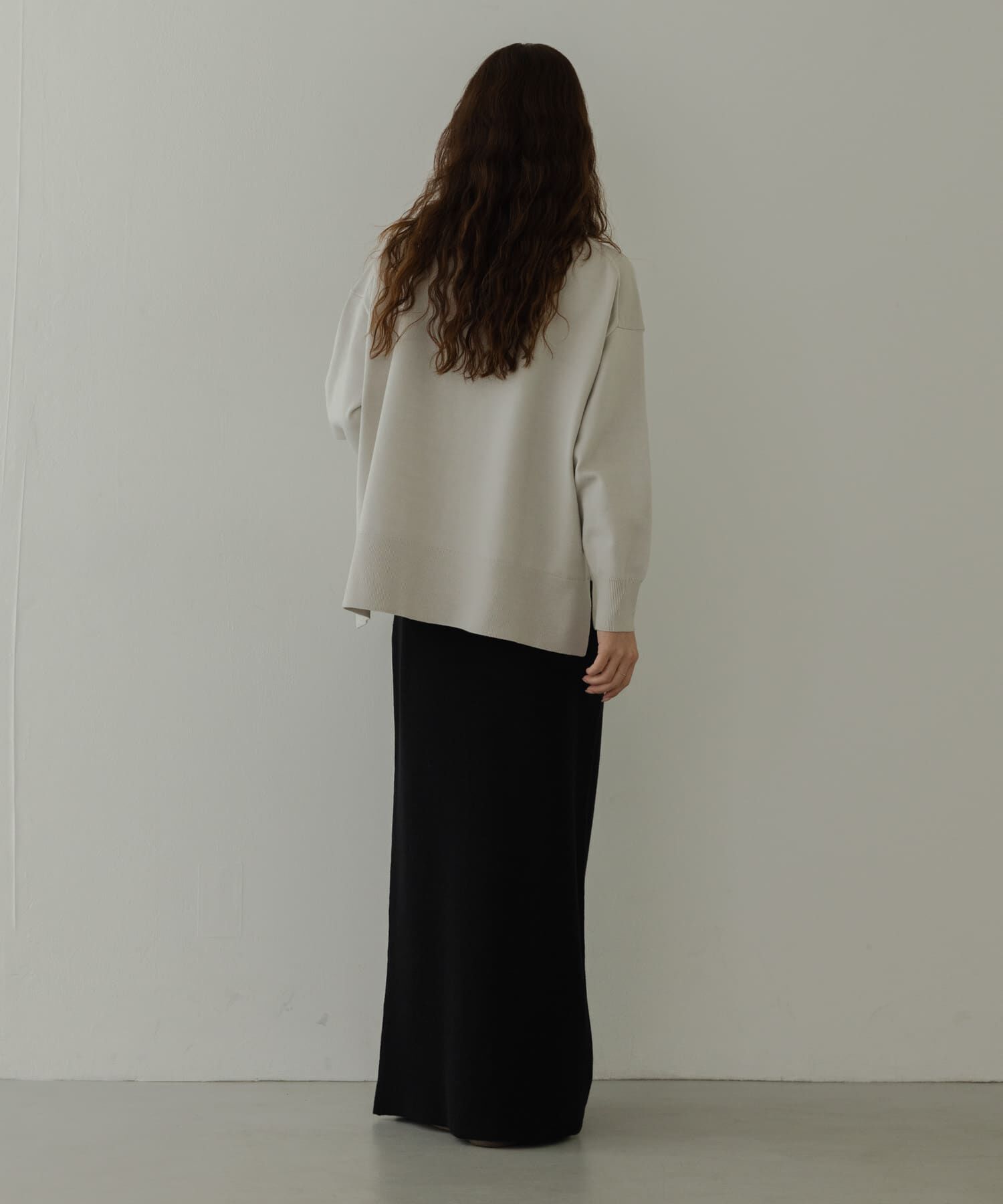 Sonny Label 「『UR TECH』サイドスリットプルオーバー」|ニット・セーター|