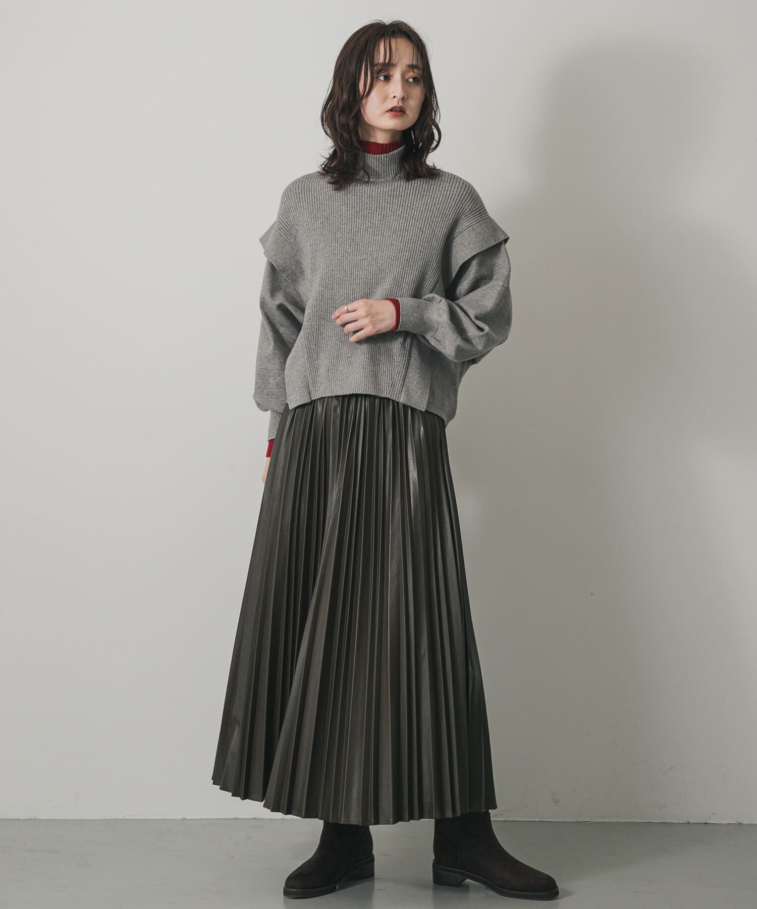 SENSE OF PLACE by URBAN RESEARCH「FLプリーツスカート」|スカート|