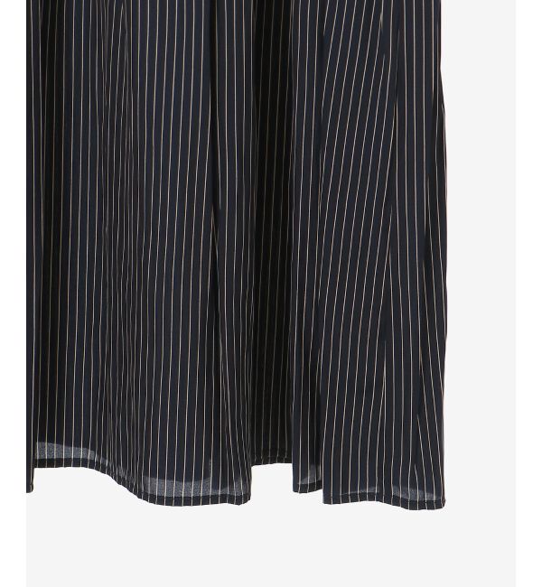 le.coeur blanc「カッセンストライプギャザーシャツワンピース」|その他|