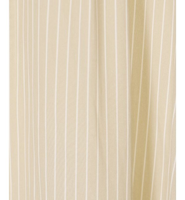 le.coeur blanc「カッセンストライプギャザーシャツワンピース」|その他|