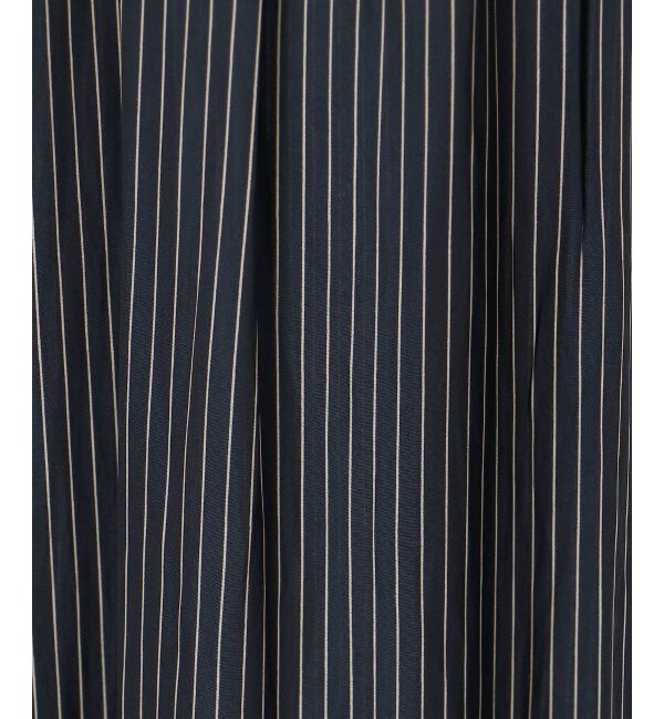 le.coeur blanc「カッセンストライプギャザーシャツワンピース」|その他|