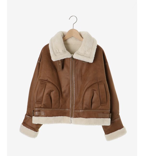  「オーバーサイズボアブルゾン」|ブルゾン・スタジャン|