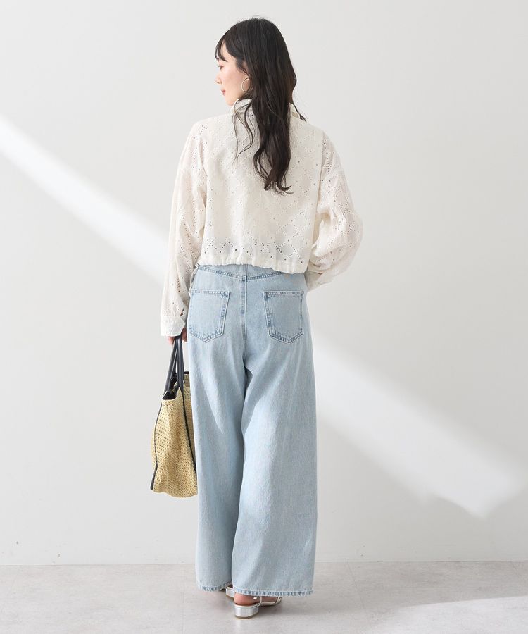 earth music&ecology「レースブルゾン」|ブルゾン・スタジャン|