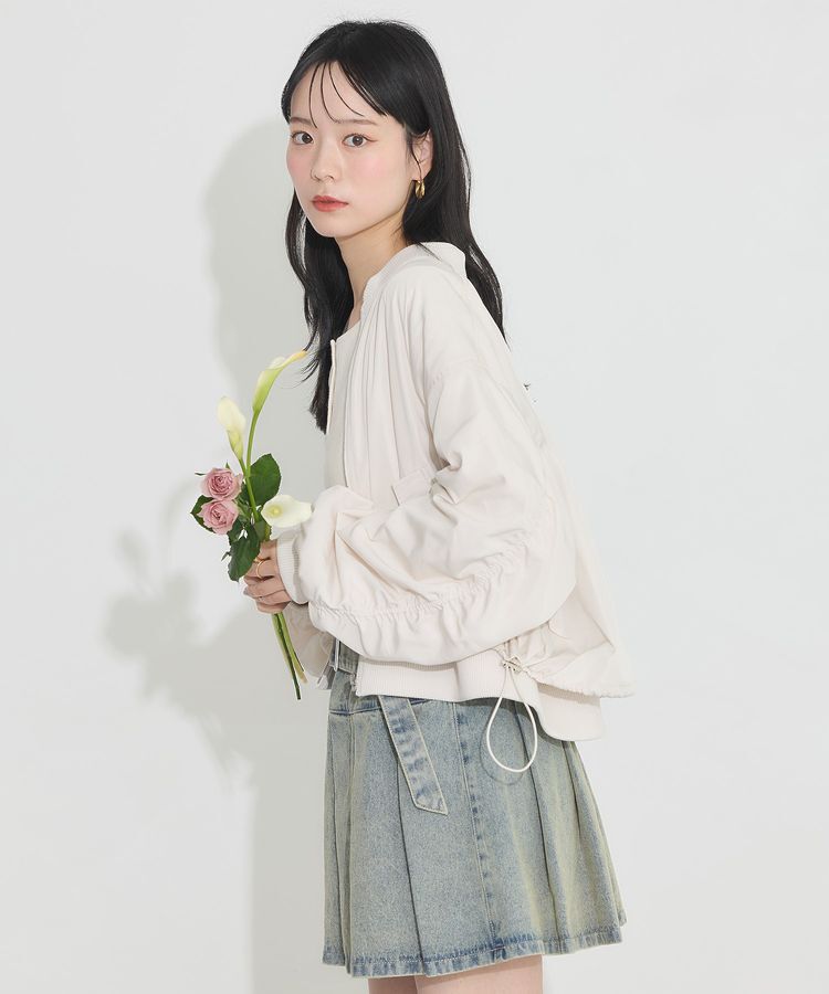 earth music&ecology「リバーシブルMA-1」|ブルゾン・スタジャン|