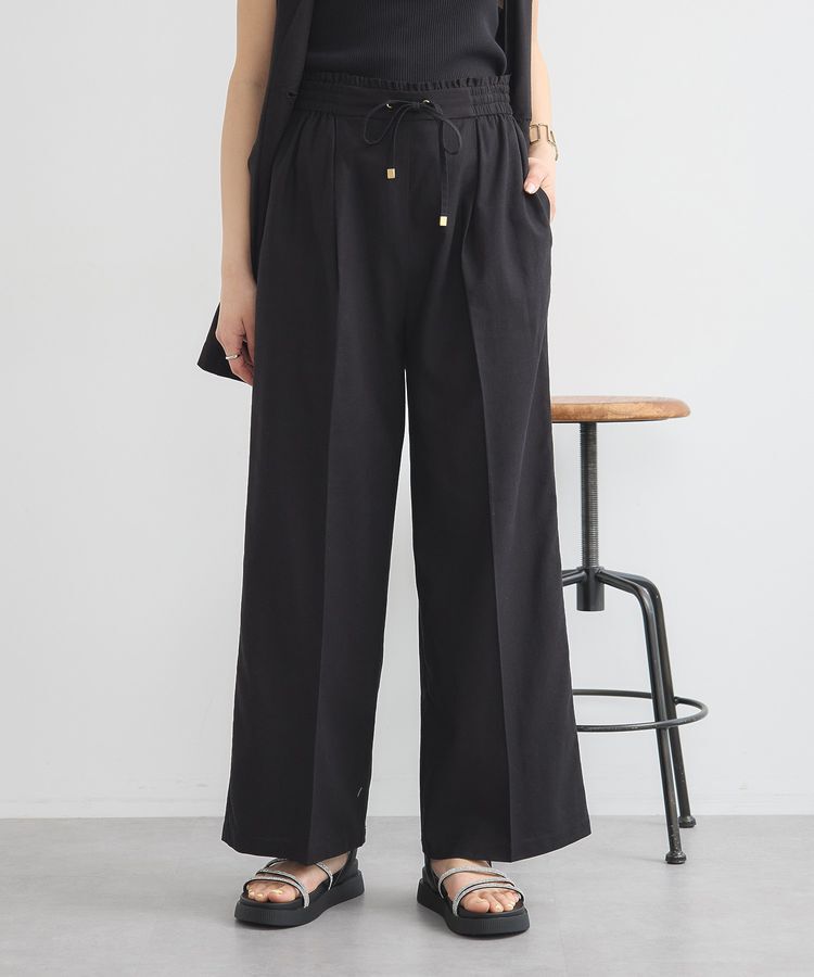 earth music&ecology「リラックスイージーパンツ / リネン混」|その他|