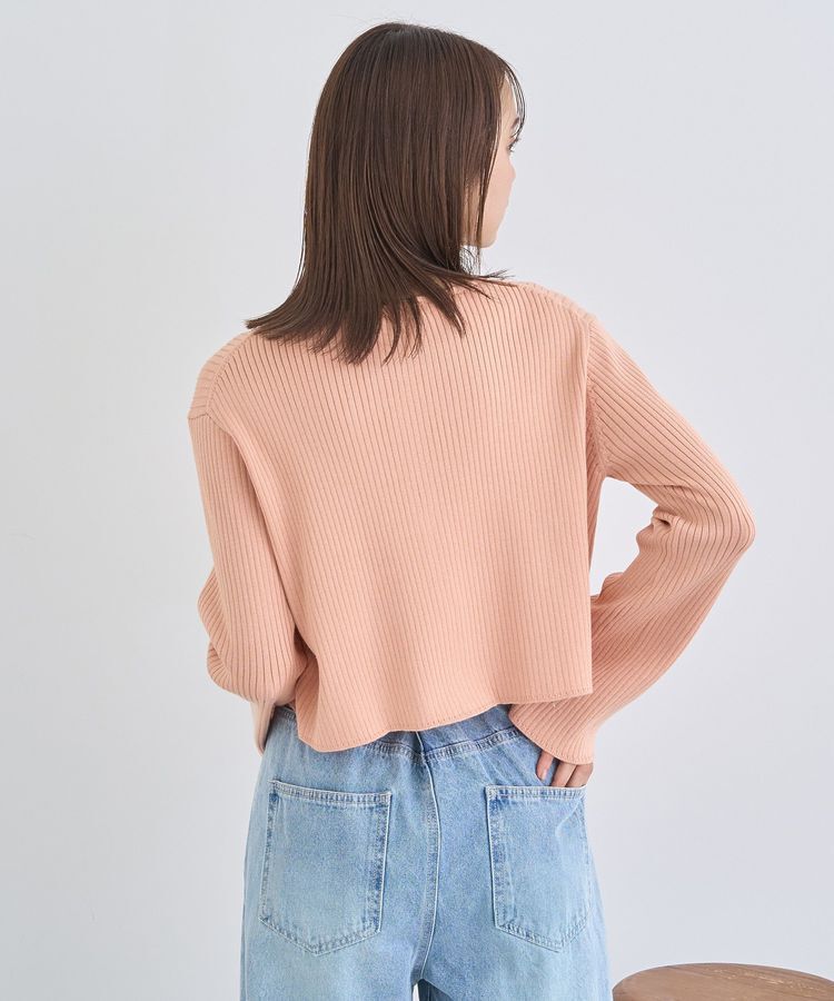 earth music&ecology「ダブルジップニットカーディガン」|カーディガン|