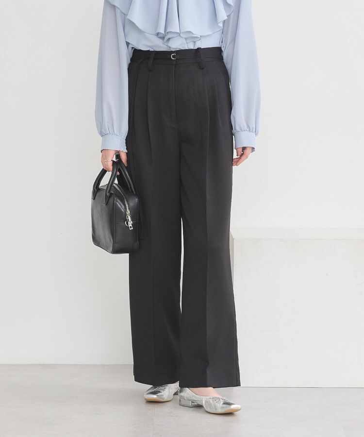 earth music&ecology「ベルトタックパンツ」|その他|