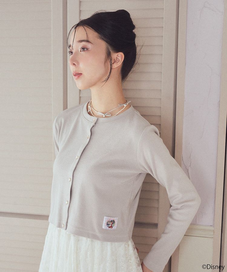 earth music&ecology「Disney/アソートタグカーディガン」|カーディガン|