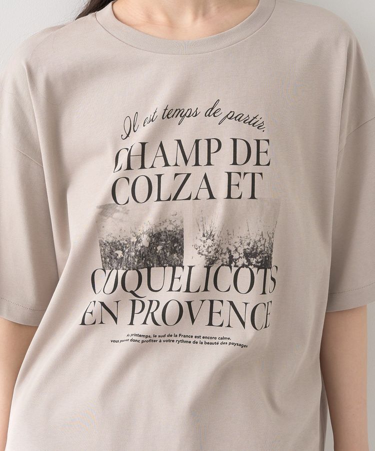 earth music&ecology「PhotoスリットT」|Tシャツ・カットソー|